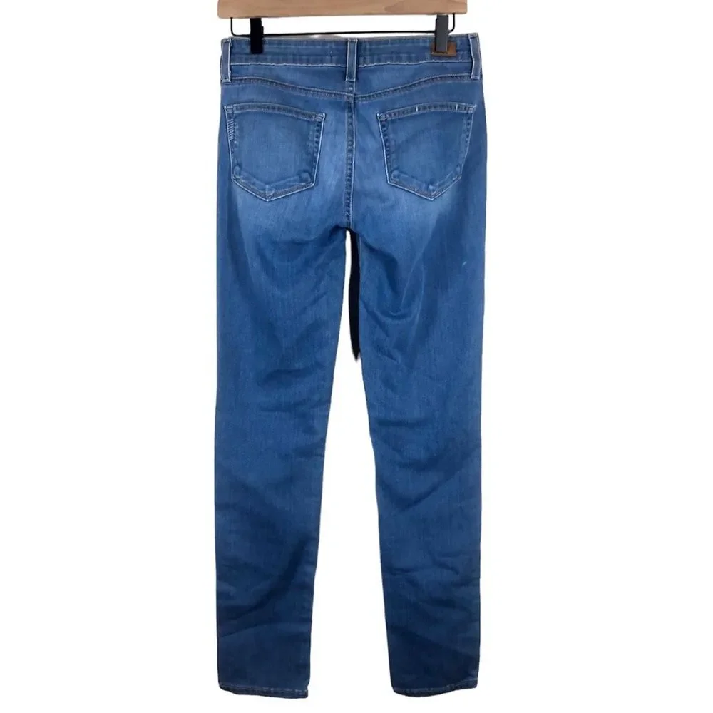 Paige Skyline Skinny Jeans Halstead Light Wash Stretch Denim Size 28